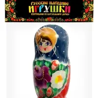 Матрёшка 5 в 1, расписная, МИКС
