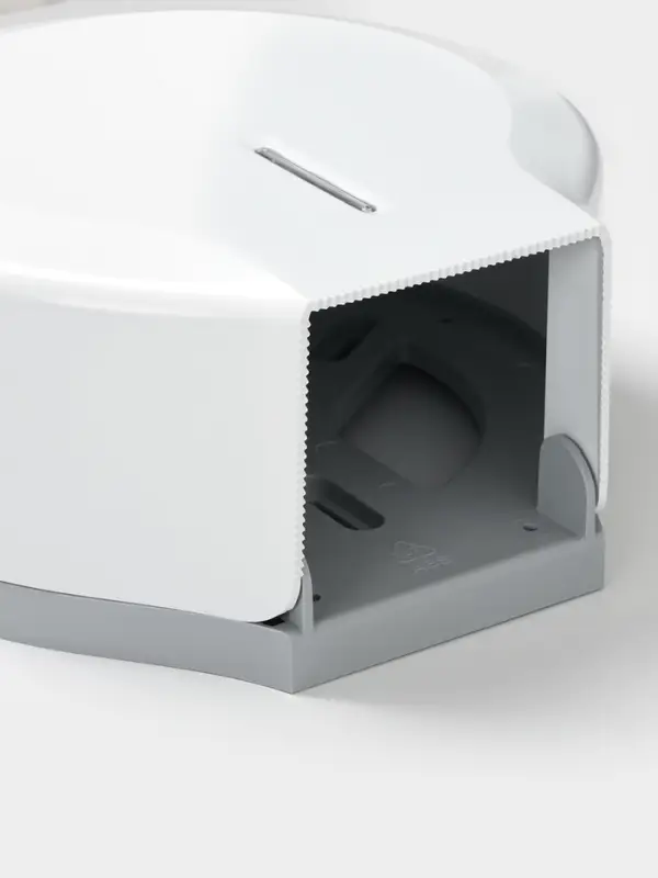 Диспенсер туалетной бумаги, пластик белый, втулка 4 см Диспенсер туалетной бумаги, пластик белый, втулка 4 см