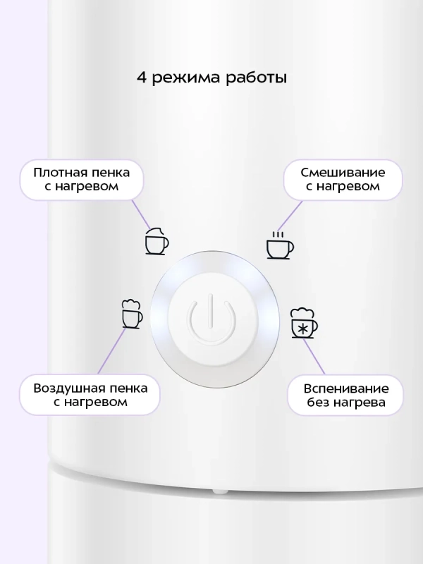 Капучинатор электрический КТ-7653 - 500 Вт Капучинатор электрический КТ-7653 - 500 Вт