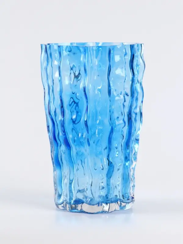 Ваза &laquo;Фонс&raquo;, 24&times;14.5 см, стекло, синяя