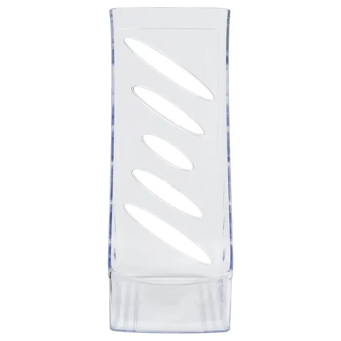 Лоток для бумаг Стамм &laquo;Лидер&raquo;, А4, вертикальный, 1 отделение, прозрачный, ширина 110 мм