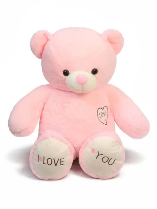 Мягкая игрушка мишка "Люблю" 67 см МИКС