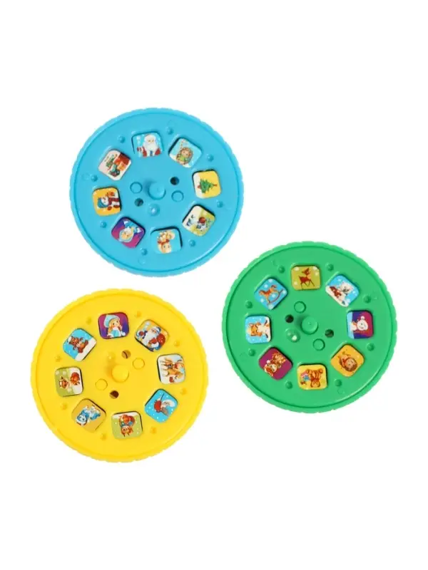 ZABIAKA Игровой набор с проектором "Новогодний проектор" свет, 3 сказки