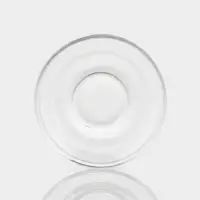 Блюдце &laquo;Классика&raquo;, d=8.8 см, стекло, прозрачное