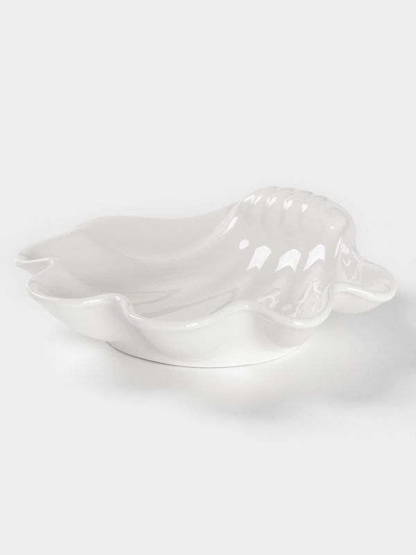 Блюдо для подачи ракушка "White Label"  21,5х21х5,5 см