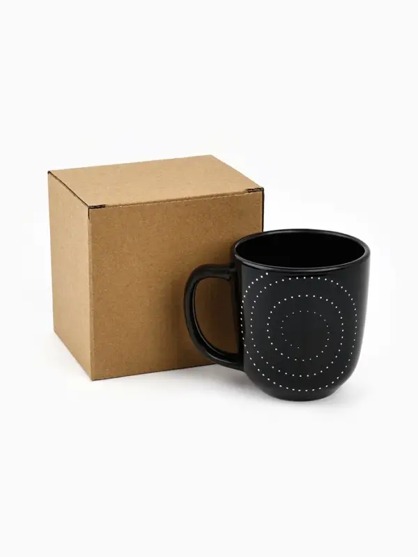 Кружка керамическая чайная &laquo;Орнамент&raquo;, 400 мл