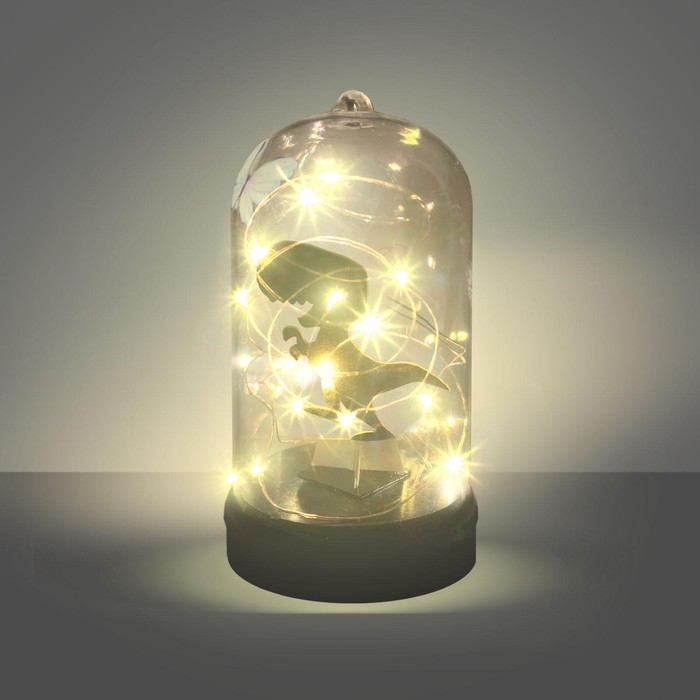 Набор для творчества «Создай ночник: динозаврик», с декором, 3+ Набор для творчества «Создай ночник: динозаврик», с декором, 3+