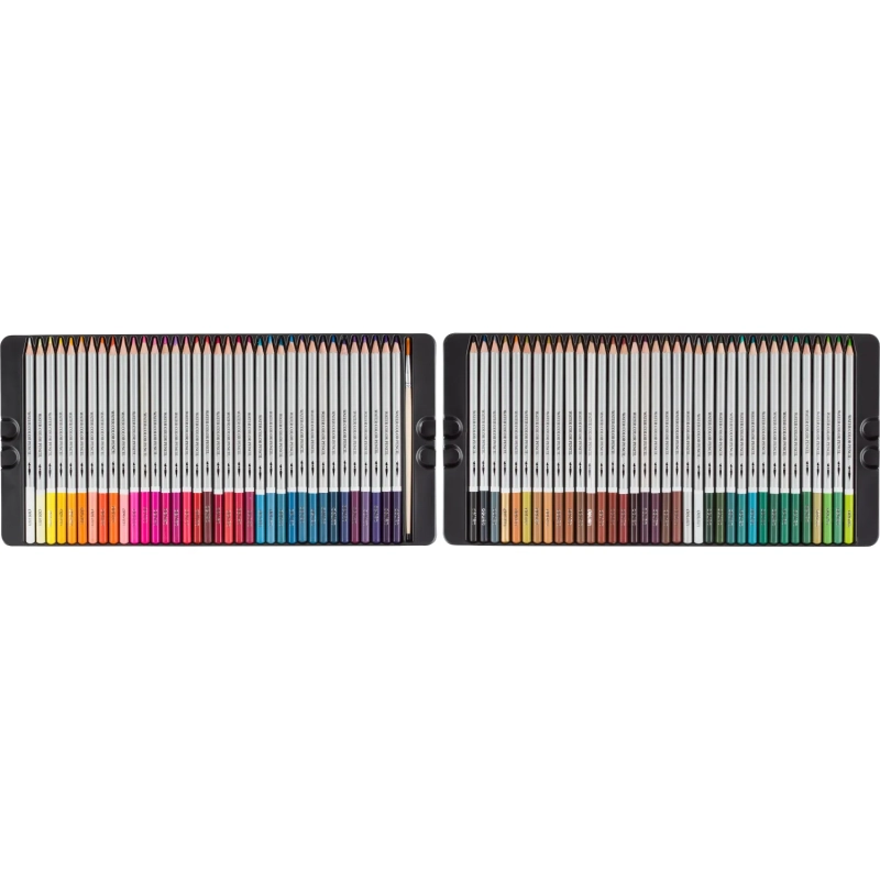 Карандаши акварельные Deli липа 72 цв/наб мет.кор. 6524