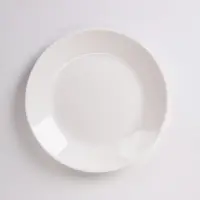 Тарелки десертные WhiteOpal, набор 6 шт., размер одной тарелки 18&times;18&times;2 см, стеклокерамика, белая