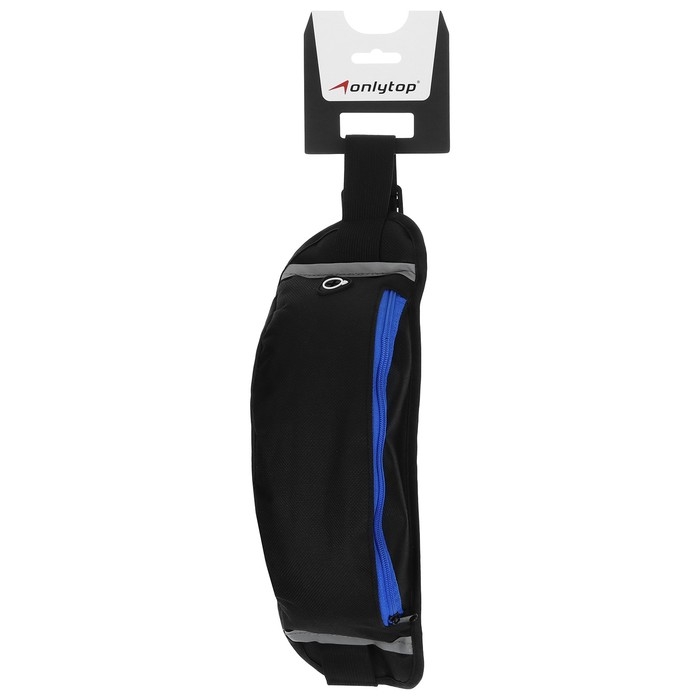 Сумка спортивная на пояс ONLYTOP, 30х9 см, цвета МИКС Сумка спортивная на пояс ONLYTOP, 30х9 см, цвета МИКС