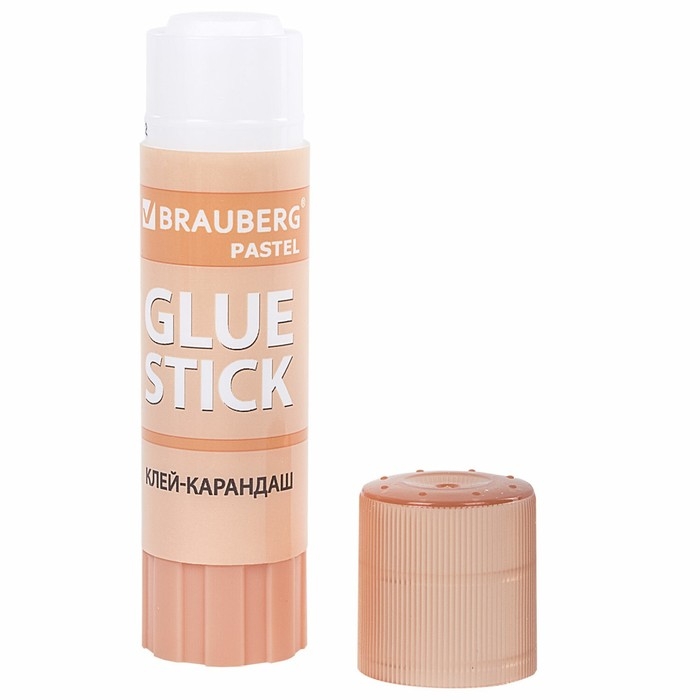 Клей-карандаш PVP 15г BRAUBERG PASTEL, Набор 4шт , блистер 271250 Клей-карандаш PVP 15г BRAUBERG PASTEL, Набор 4шт , блистер 271250