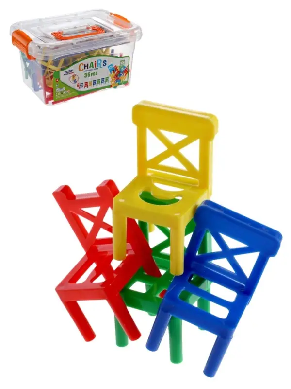 Настольная игра &laquo;Баланс стулья&raquo;, 36 стульев, 1-8 игроков, 3+