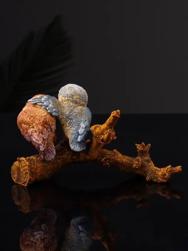 Фигура Фигура "Совушки, первая любовь" 8х13.7х5.7 см