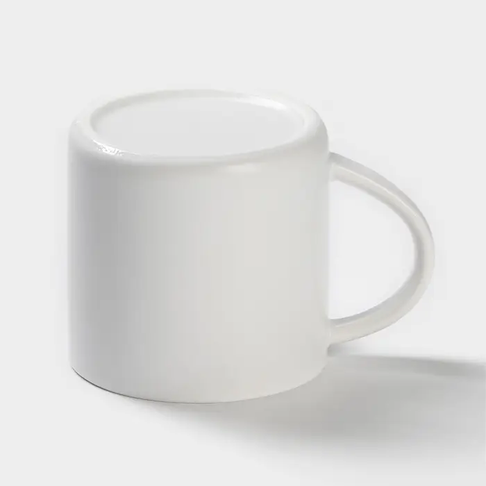 Кружка с ложкой &laquo;Панда&raquo;, 350 мл, керамика, белая