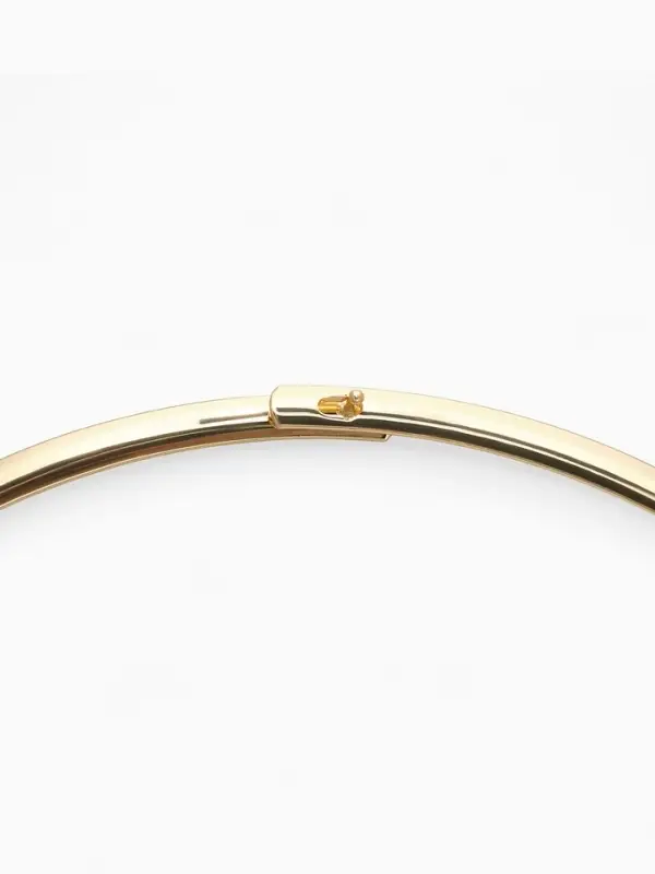 Чокер «Обруч» на шею, цвет золото