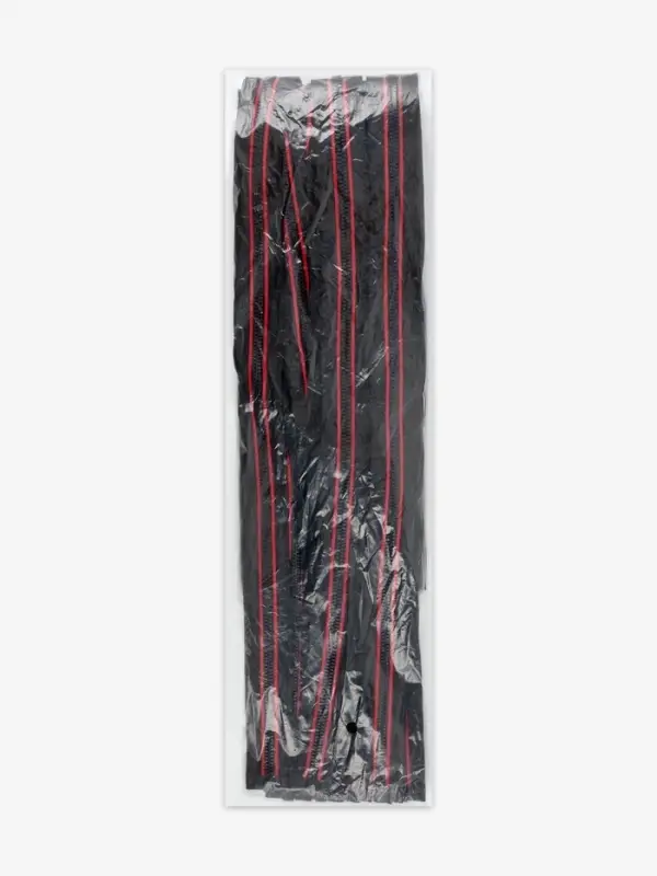 Молния &laquo;Трактор&raquo;, №5, разъёмная, замок автомат, 80 см, чёрная, красная