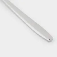 Вилка десертная &laquo;Милано&raquo;, длина 15 см, нержавеющая сталь, серебристая