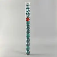 Ёлочные игрушки &laquo;Мелодия&raquo; звезда, d=6 см, набор 13 шт., зелёные