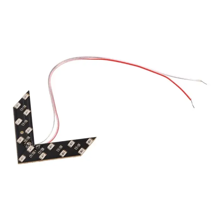 Повторитель поворота в зеркало TORSO, 12 В, 14 SMD, жёлтый свет