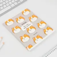 Тетрадь в клетку, 48 л., А5, на скрепке, блок №1 «Котики приколы» МИКС Тетрадь в клетку, 48 л., А5, на скрепке, блок №1 «Котики приколы» МИКС