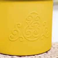 Форма для кулича на Пасху «ХВ», желтая, набор 3 шт., силиконовая