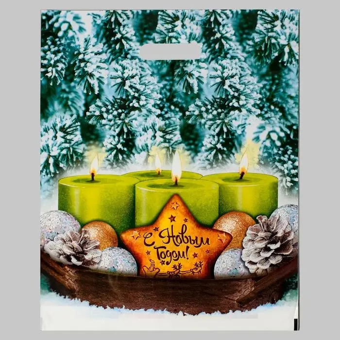 Пакет «Покров», полиэтиленовый с вырубной ручкой, 38×47 см Пакет «Покров», полиэтиленовый с вырубной ручкой, 38×47 см