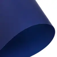 Накладка на стол пластиковая А3, 460&times;330 мм, 500 мкм, тонированная, темно-синяя
