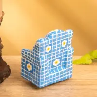 Сувенир «Кресло с ромашками», 8.5×5.5×4.5 см, дерево