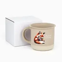 Кружка чайная керамическая &laquo;Любимой мамочке&raquo;, 400 мл, ручная работа