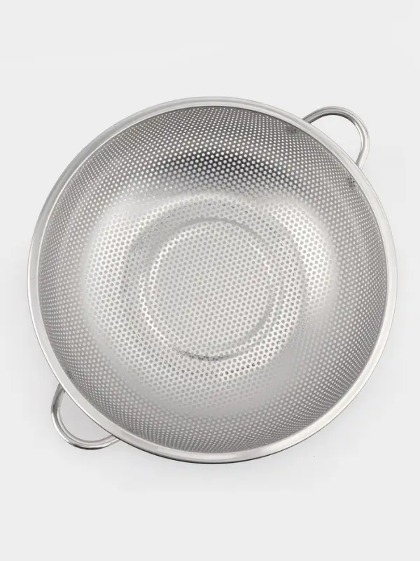 Дуршлаг &laquo;Марко&raquo;, d=28 см, две ручки, нержавеющая сталь, хромированный