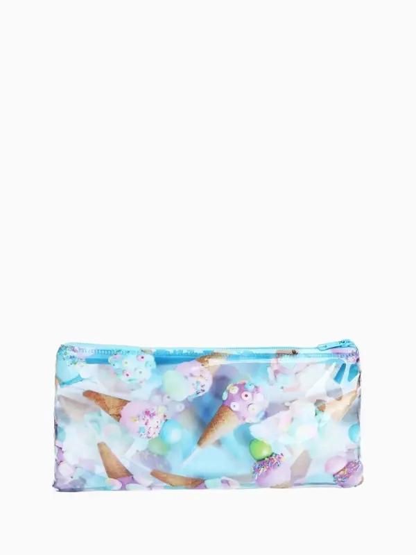 Косметичка на молнии, цвет голубой Косметичка на молнии, цвет голубой