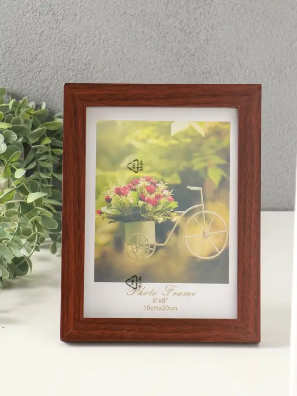 Фоторамка МДФ на 1 фото 15х20 см "Тёмный шоколад" 2,5х18х21 см