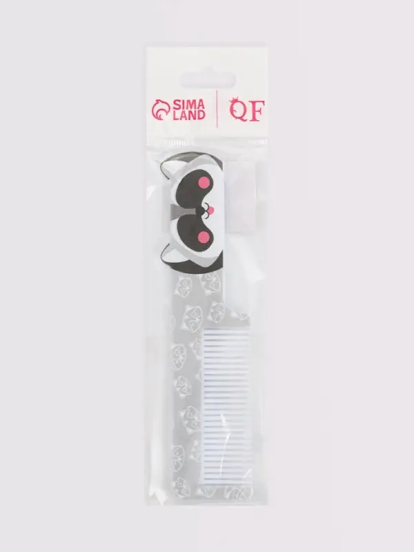 Расчёска фигурная &laquo;Енот&raquo;, 14.5&times;3.5(&plusmn;1) см