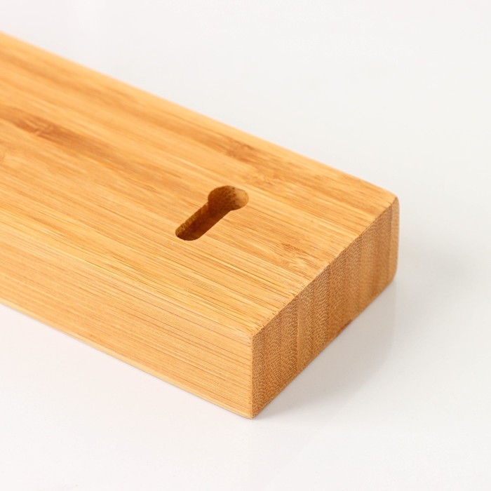 Держатель для ножей магнитный Magistrо Bamboo, 43 см, бамбук Держатель для ножей магнитный Magistrо Bamboo, 43 см, бамбук