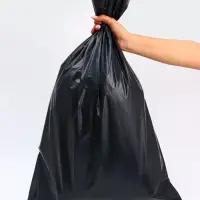 Мешки для мусора в рулоне &laquo;UpakLand&raquo; 60 л, черные, ПВД, толщина 40 мкм, 10 шт., 50&times;80 см