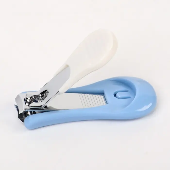 Детский маникюрный набор (ножницы, книпсер, пилочки), цвет голубой Детский маникюрный набор (ножницы, книпсер, пилочки), цвет голубой