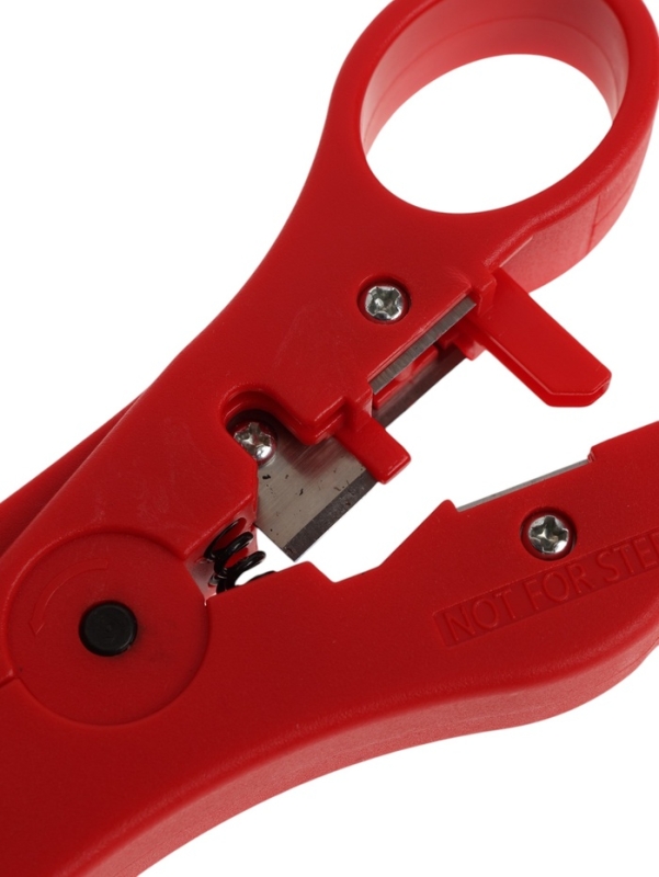 Стриппер ТУНДРА, для зачистки и обрезки витой пары, коаксиального кабеля RG-59/6/7/11 Стриппер ТУНДРА, для зачистки и обрезки витой пары, коаксиального кабеля RG-59/6/7/11