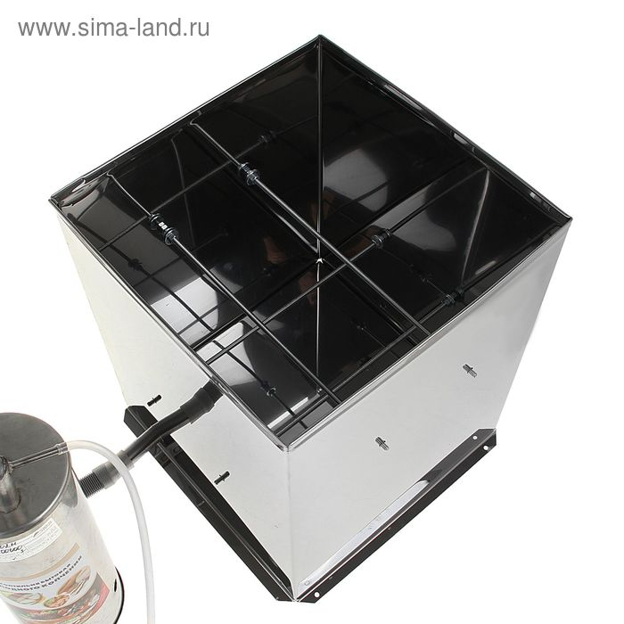 Коптильня холодного копчения Коптильня холодного копчения "Дым Дымыч" 02М, дымогенератор, 32 л, серебристая