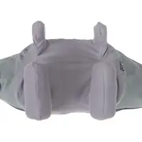 Массажёр для спины и шеи LEM-29, наплечный, ИК подогрев, серый