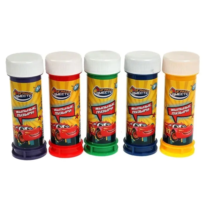 Мыльные &laquo;Играем вместе. Пузыри машинки&raquo;, 60 мл