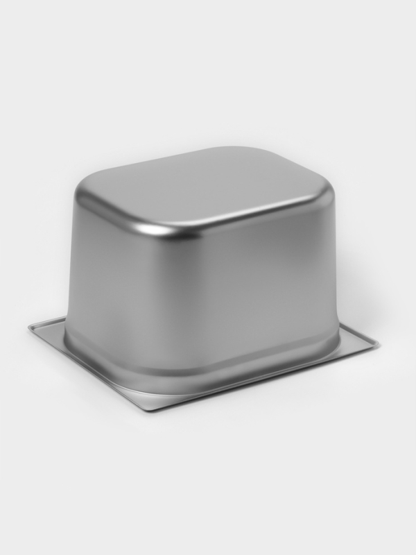 Гастроемкость 1/2x200 мм, 325x265x200мм, толщина 0,8 мм Гастроемкость 1/2x200 мм, 325x265x200мм, толщина 0,8 мм