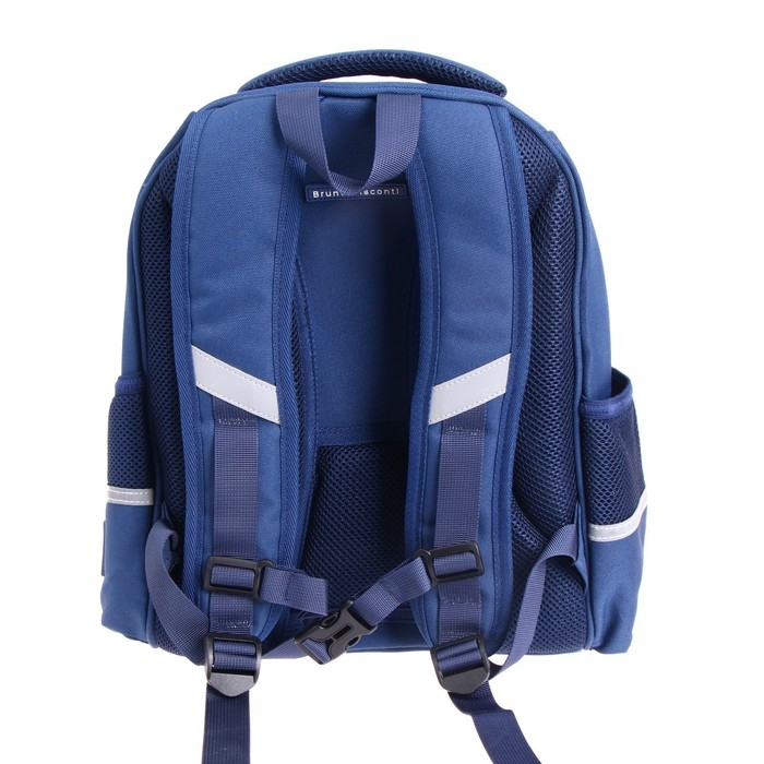 Рюкзак каркасный 36 х 28 х 17 см, + пенал, Bruno Visconti Рюкзак каркасный 36 х 28 х 17 см, + пенал, Bruno Visconti "Корги"