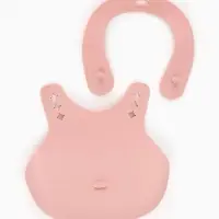 Нагрудник детский, цвет светло-розовый