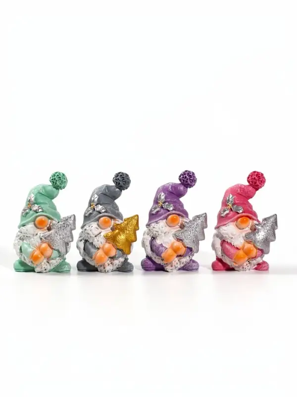 Фигурка &laquo;Гномик с ёлочкой&raquo; 4.3&times;3.6&times;7 см, МИКС