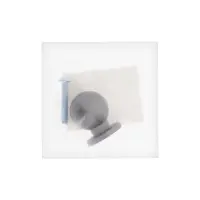 Ручка-кнопка CAPPIO RK146, d=20 мм, цвет графит, 8 шт.