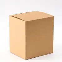 Коробка складная крафт 14,6х12,1х16,2 см