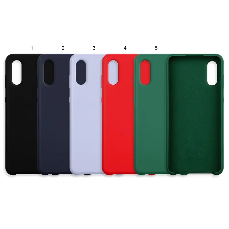 Чехол Samsung A02/M02 Silicone Cover (без лого) Чехол Samsung A02/M02 Silicone Cover (без лого)
