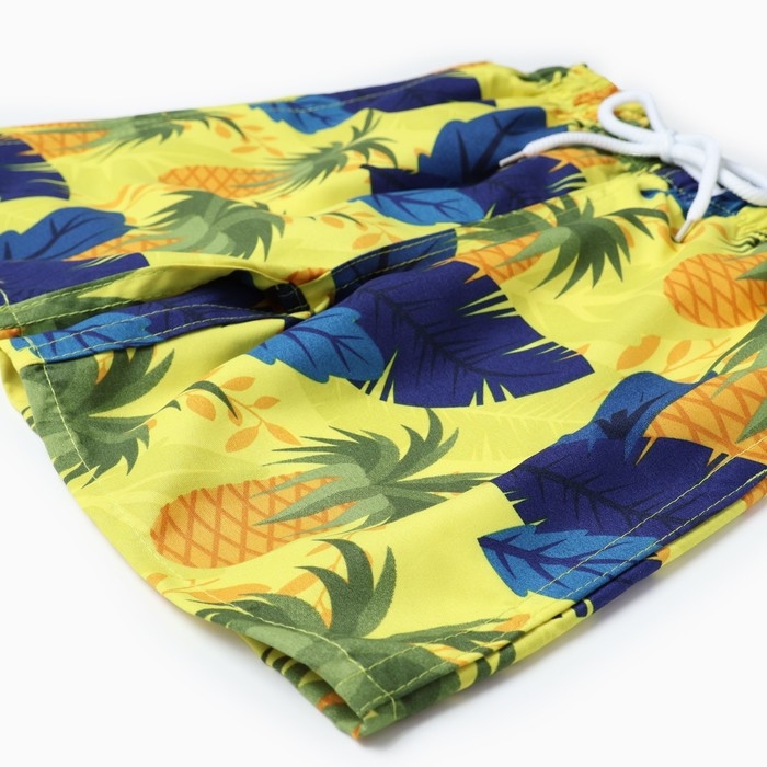 Купальные трусы детские MINAKU Купальные трусы детские MINAKU "Ананасы" рост 122-128 см