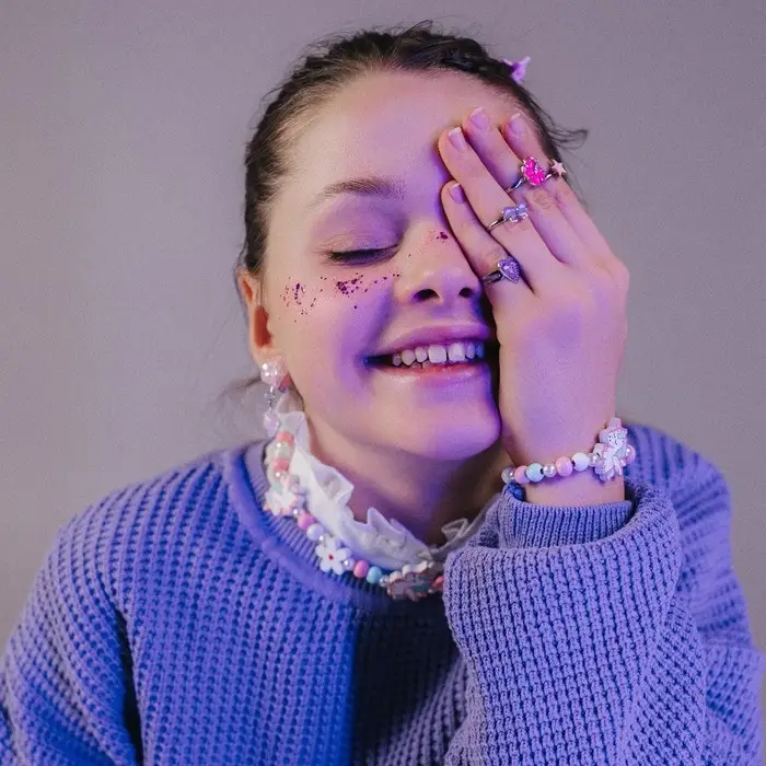 Кольцо &laquo;Выбражулька. Только для девочек&raquo;, безразмерное, фасовка 36 шт. форма МИКС, цвет МИКС