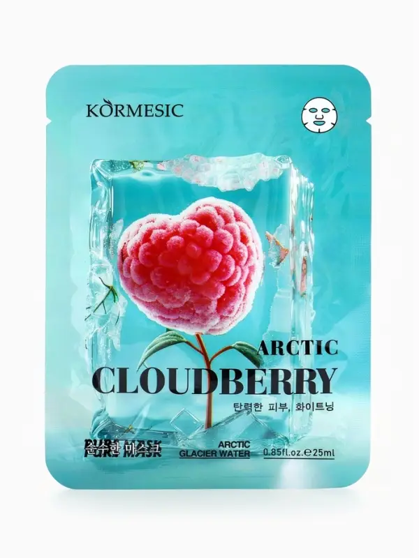 Увлажняющая маска для лица KORMESIC, Охлаждающие ягоды, 25 мл Увлажняющая маска для лица KORMESIC, Охлаждающие ягоды, 25 мл